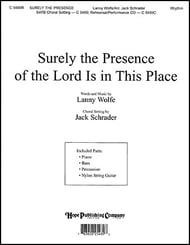 Surely the Presence of the Lord Is in This Place Instrumental Parts choral sheet music cover